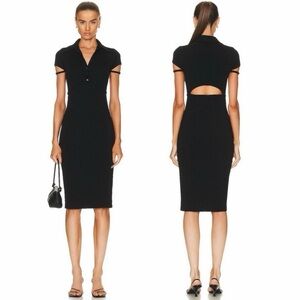 NWT Helmut lang cardigan cut out dress XS